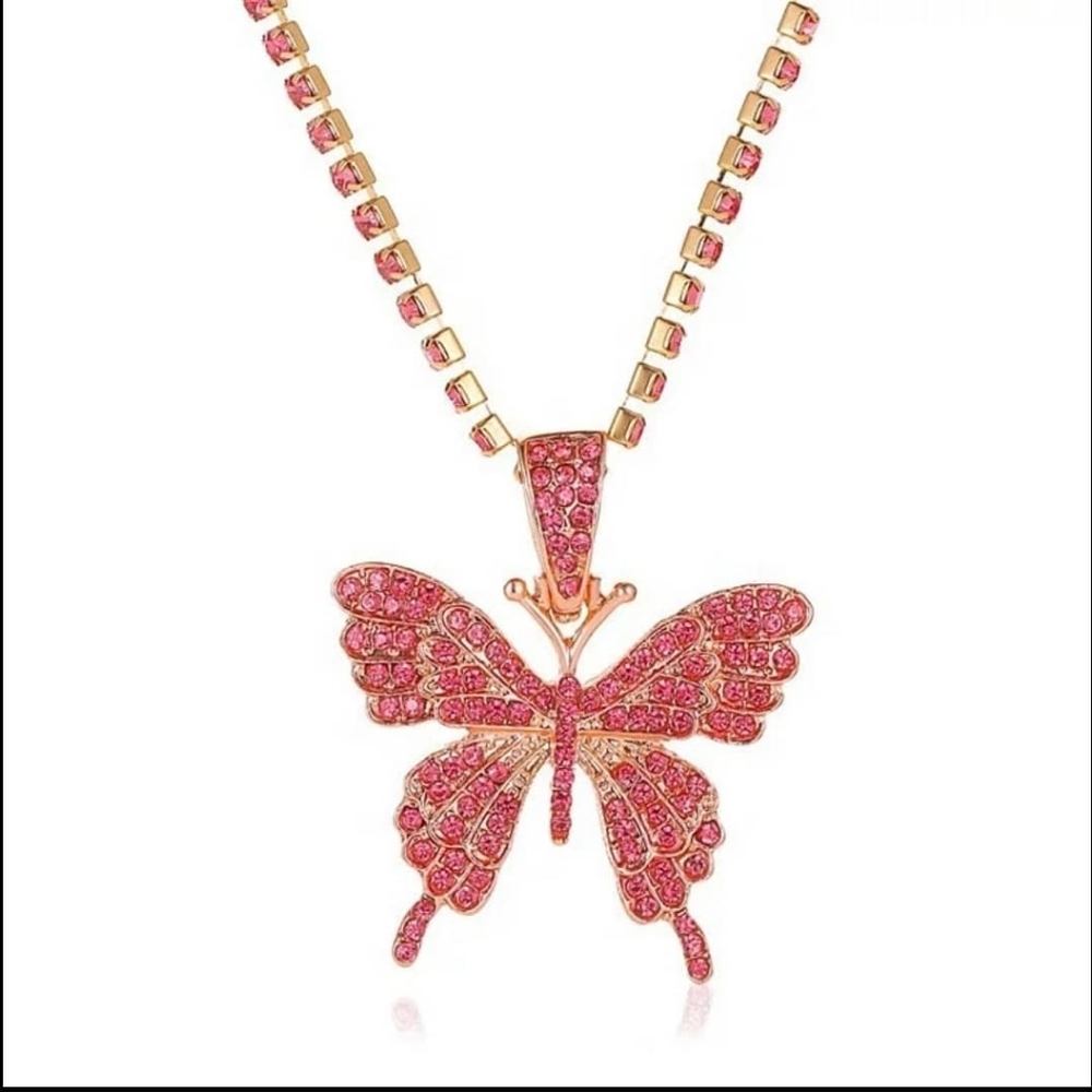 Rose Gold Rhine necklace